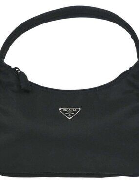 Prada Black Nylon Handbag 31 198182